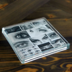 Money Tray 15x15cm Glass, HL Display