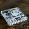 Money Tray 15x15cm Glass, HL Display