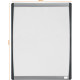 Nobo Mini Magnetic Whiteboard with Arched Frame 35.5x28cm