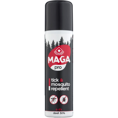 Insektu atbaidīšanas līdzeklis (repelents) Maga Pro 150ml, Kvadro