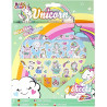 Unicorn Stickers 4 Sheets, Grafix