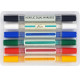 Acrylic Dual Markers 6pcs., Nassau Fine Art