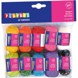 Mini Yarn 10pcs., Playbox