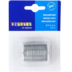 Metal Wire Ø0.3 mm 25 m, Playbox