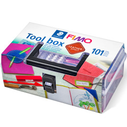 Fimo® Leather-Effect ToolBox 101pc., Staedtler