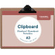 Clipboard MDF A5–A3, Europel