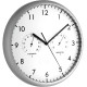 Wall Clock Thermo/Hygro 98.1072 26.5cm, TFA Dostmann