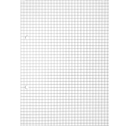 Paper Pad A5 50 Sheets Squared Glued, ABC Jums