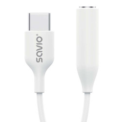 Adapter USB-C — Mini Jack 3.5mm, Savio