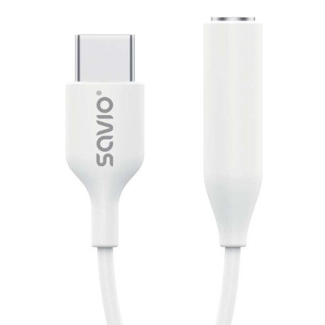 Adapteris USB-C — Mini Jack 3.5mm, Savio