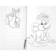 Colouring & Activity Book Jungle 64 Pages, Grafix