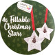 Fillable Christmas Stars 8cm 4pcs., Craft Sensations