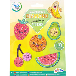 Diamond Painting Stickers 12pcs., Grafix