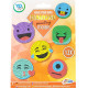 Diamond Painting Stickers Emoji 12pcs., Grafix