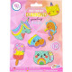 Diamond Painting Stickers Unicorns 12pcs., Grafix