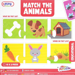 Educational Game Match the Animals, Grafix