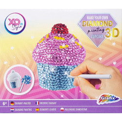 Diamond Painting 3D Cupcake, Grafix