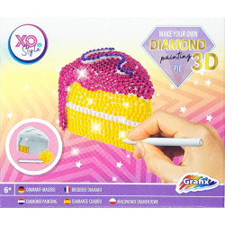 Dimantu glezna 3D Torte, Grafix