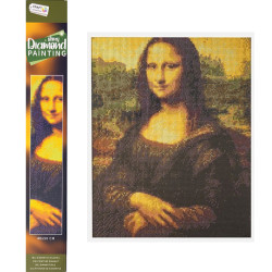 Dimantu glezna Mona Liza 40x50cm, Craft Sensations