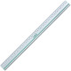 Alumīnija lineāls ar tērauda malu 50cm, Linex