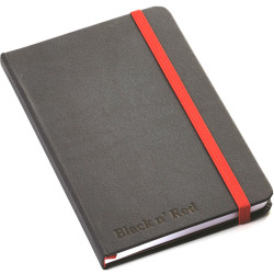 Piezīmju grāmatiņa Black n´Red A6/72 lp. līnijas, Oxford