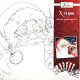 X-mas Canvas Painting Set 12pcs., Nassau Fine Art