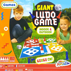 Giant Ludo game 60x60cm, Grafix