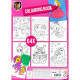 Colouring Book Fairytale A4 64 Sheets, Grafix