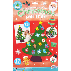 Christmas Felt Tree 72cm, Grafix