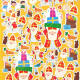 St. Nicholas Sticker Book A4 8 Pages, Grafix