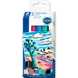 Lumocolor® paint marker set 349 C5, Staedtler