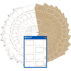 Rectangular labels 208pcs., Avery Zweckform