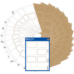 Rectangular labels 208pcs., Avery Zweckform