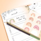 Stickers 51035 (Aquarelle/Boho), Avery Zweckform