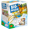 Big Puzzle Africa & Fire Station 67x47cm 2pcs., Alexander