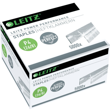 Leitz Power Performance P4 (26/8) Staples 5000pcs