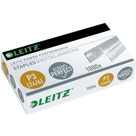 Leitz Power Performance P3 Staples 1000pcs.