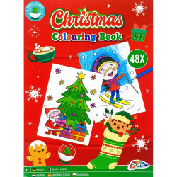 Krāsojamā grāmata Ziemassvētki 48 lapas, Grafix