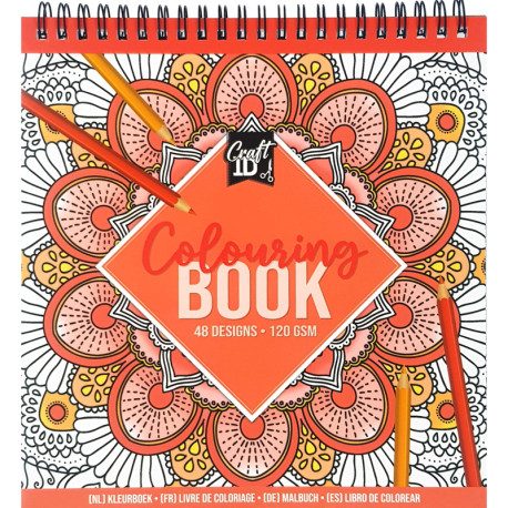 Colouring Book No.1 48 Designs, Craft Sensations