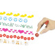 Roller Stamping Markers 6pcs., Grafix