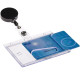 Cardholder Closed 54x85mm with Badge Reel 10pcs., Europel