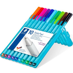 Pildspalvu komplekts Triplus® Gel 462 10gab., Staedtler