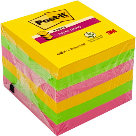 Z-līmlapiņas 76x76mm 90lp. Carnival Post-it® Super Sticky, 3M