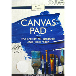 Canvas Pad A4 280g/m² 10 Sheets, Nassau Fine Art