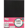 Black Card A4 220g/m² 10pcs., Craft Sensations