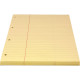 Paper Pad A4 80g/m² 100 Sheets Ruled Yellow Glued, Bantex