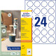 Avery-Zweckform L3415-100 Labels ⌀40mm Paper White 2400 pc(s)