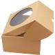 Cardboard Box with Window 16x16x9cm