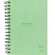 Spiral-binded notebook A5/160 Sheets, Kreska