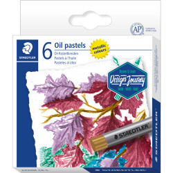 Oil Pastels Design Journey 2420 Metallic 6pcs., Staedtler